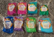 1999 "Barbie" McDonald's Happy Meal Toys Complete Set of 8: 1 thur 8 NIP