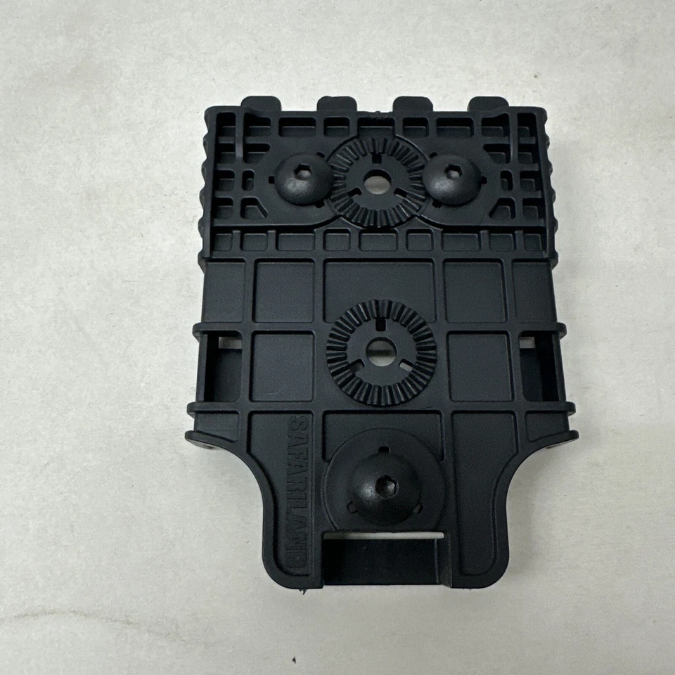 Authentic Safariland QLS 22 Duty Receiver Plate & Screws Female Part Black - Image 2 of 2