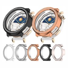 Protective Case Cover Bumper Shell with Diamonds For HUAWEI Watch GT5 Pro 42mm