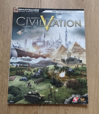 Sid Meier's Civilization V Lösungsbuch / Strategiebuch / Guide NUR ENGLISCH TOP