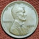 1926 Lincoln Wheat Cent 1C Copper Coin Nice