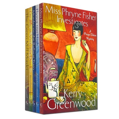 Phryne Fisher Murder Mystery Series Books 1-5 Collection Set b | Kerry Greenwood