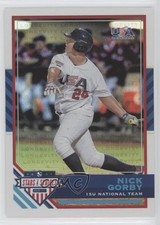 2017 Panini USA Baseball Stars & Stripes Longevity Holofoil 9/99 Nick Gorby y0i