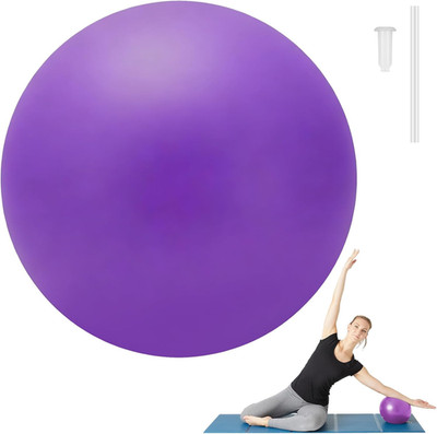 9'' Pilates Exercise Ball Mini Yoga Ball Core Stability Balance Workout Fitness