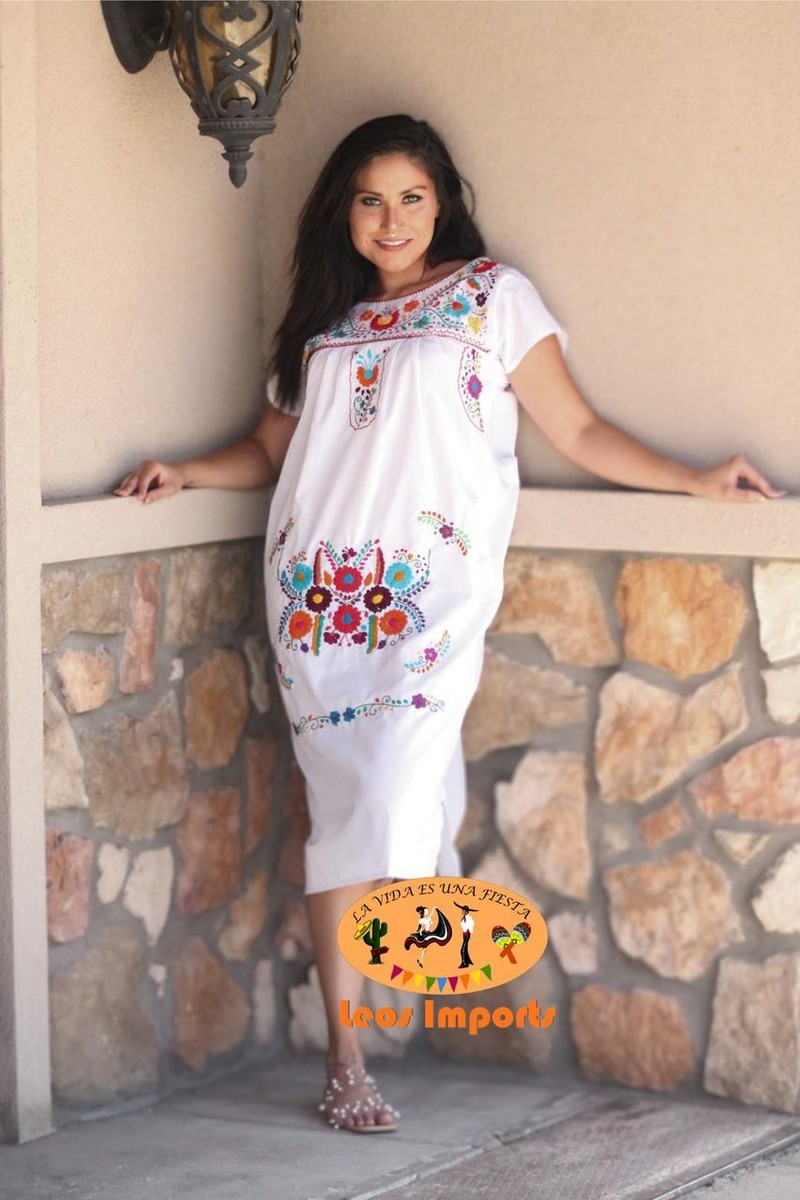 puebla embroidered dress Black Puebla Dress – Mi Tia main image 0
