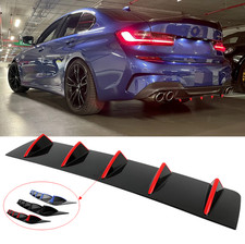 Auto Heckdiffusor Heckansatz Diffusor Schwarz glänzend für 3er M-Paket G20 / G21