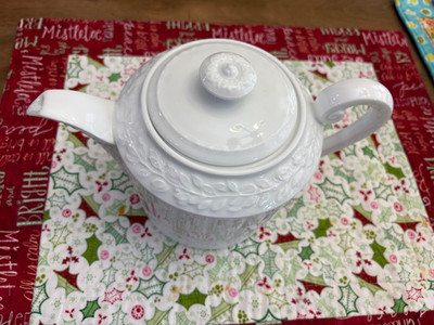 Bernardaud Louvre Tea Pot And Serving Set