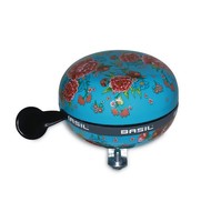 Basil Ding-Dong Glocke Bloom Emerald Green | Motiv: Blumen | Durchmesser: 80 Mm