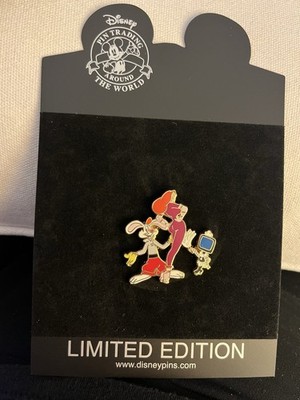 Disney Shopping Jessica & Roger Rabbit W/robot LE  Rare 2007 Pin