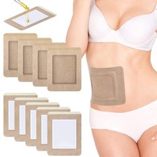 10 Pcs Castor Oil Pack Wrap Castor Oil Patches Disposable Castor Oil Packs Self