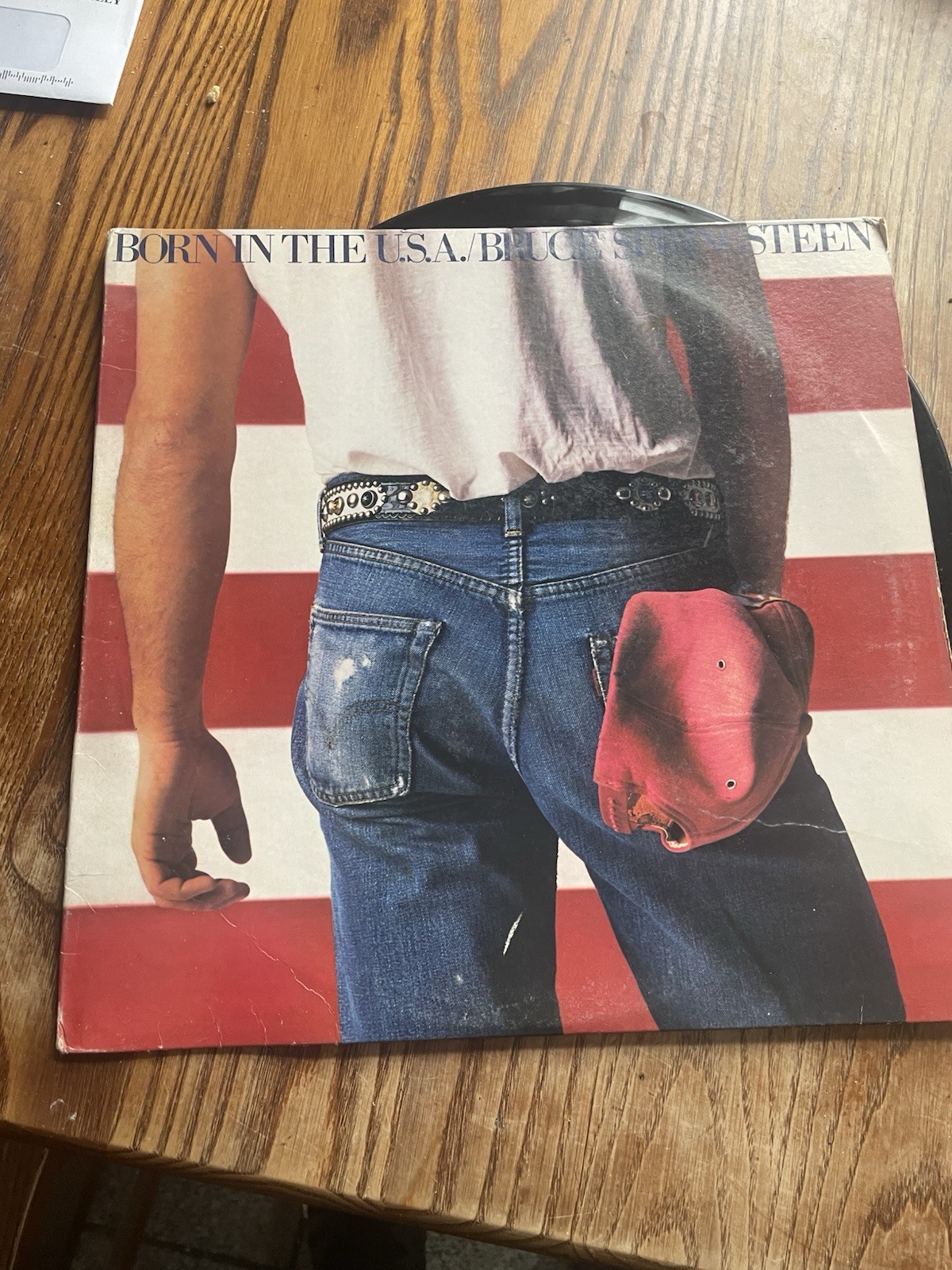 Bruce Springsteen 1984 Born In The USA  Record 33 RPM 12" Vinyl LP Columbia 