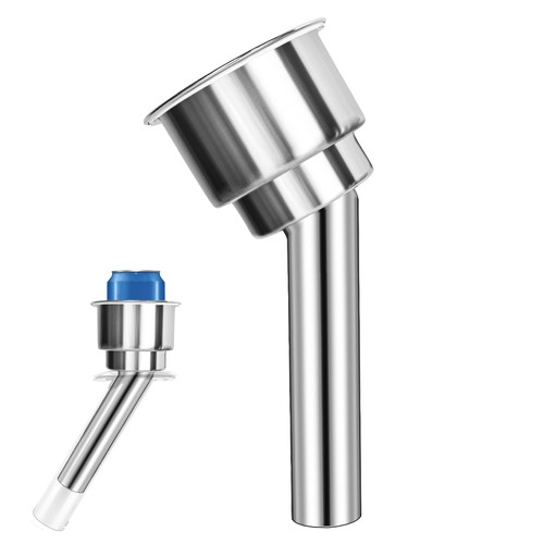 30 Degree Boat Outrigger Rod & Cup Holder in One,Marine Stainless Steel Tube ...