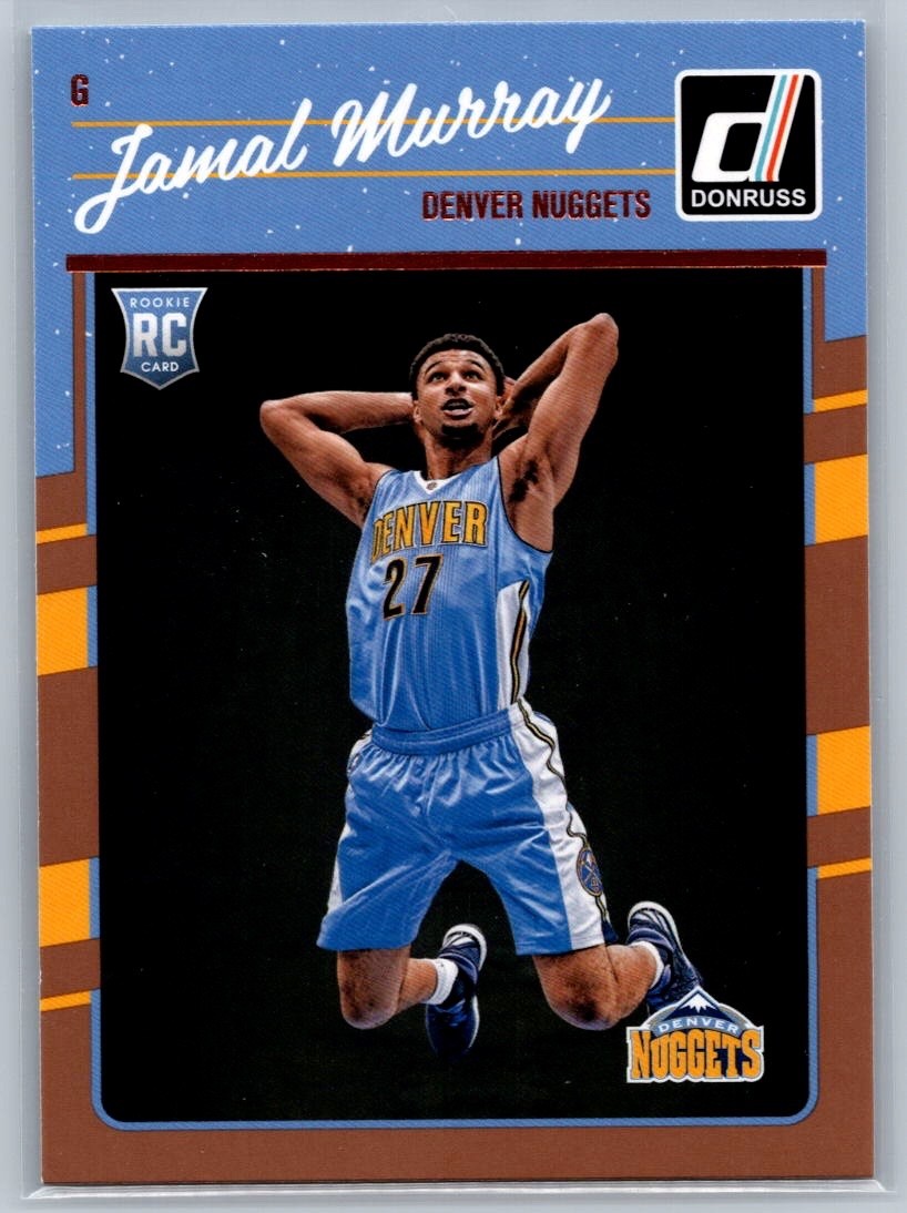 2016-17 Panini Donruss #157 Jamal Murray Denver Nuggets RC