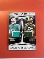 2025 Panini Black - Dusk 2 Dawn Matthew Golden, Quinn Ewers #D2D-QEMG /199 (RC)