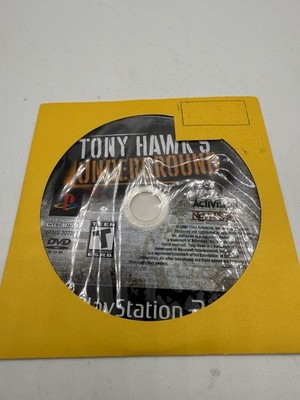 Tony Hawk's Underground 1 & 2 PS2 Disc Only, Authentic Sony PlayStation 2
