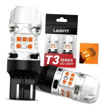 7440 LED Bulb Anti Hyper Flash Canbus Front or Rear Turn Signal 7443 Amber