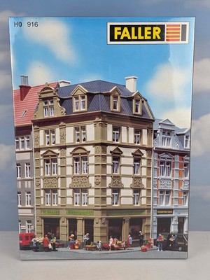 (7215) Faller H0  916 Stadt-Eckhaus Goethestr. 62 Bausatz Neu & OVP