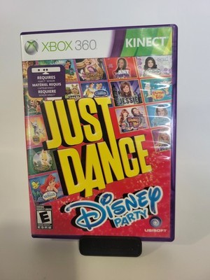 KINECT Just Dance Disney Party Video Game Xbox 360 Disc, Complete Tested 
