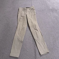 Kerrits Pants Womens Large Beige Equestrian Riding Jodhpur Knee Patch Breeches