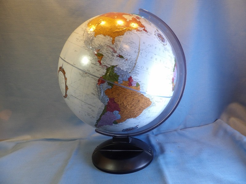 Replogle Globe 12" World Map Desktop Tabletop