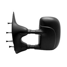 PartsFlow Manual Left Driver Side Door Mirror For Ford E-Series Vans 2002-2016