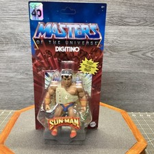 2022 Mattel MOTU Origins Sun-Man Digitino 40th Anniversary Figure Unpunched