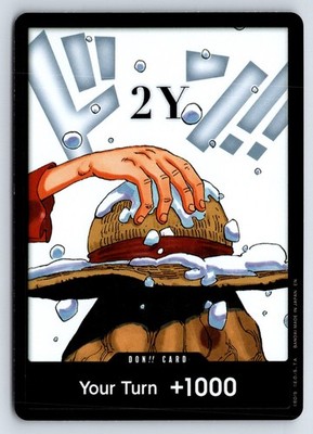 DON!! Card (2Y) FOIL (Double Pack Set Vol. 8) One Piece DON