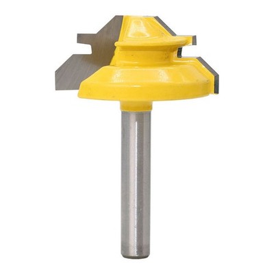 Lock Mitre Router Bit Schaft Holzbearbeitung Hitzebeständig Gehärtet Manuell