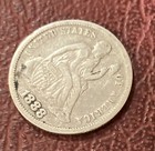 1888 United States Seated Liberty Dime 90% Silver Very Fine Condition 1875-1891 — photo 6