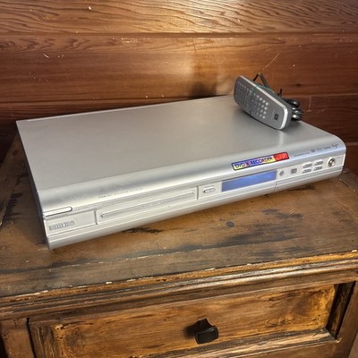 Philips DVDR 3355 DVD Player / Recorder - With Remote Tested And Working