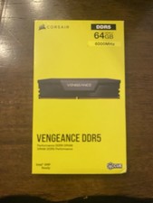 Corsair Vengeance 64GB 2 x 32GB NEW IN BOX DDR5. SEALED BOX
