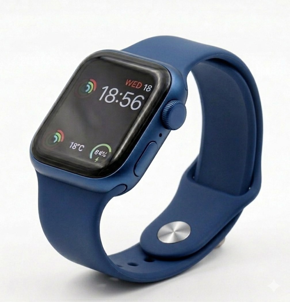 Apple Watch Series 6 (40mm) GPS Blau - Apple Smartwatch 6 ; 3 Jahre Gewähr