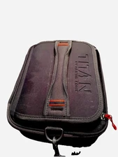 Titan by Arctic Zone Expandable Lunch Box (Concrete Gray) EUC Handle/ADJ. Strap
