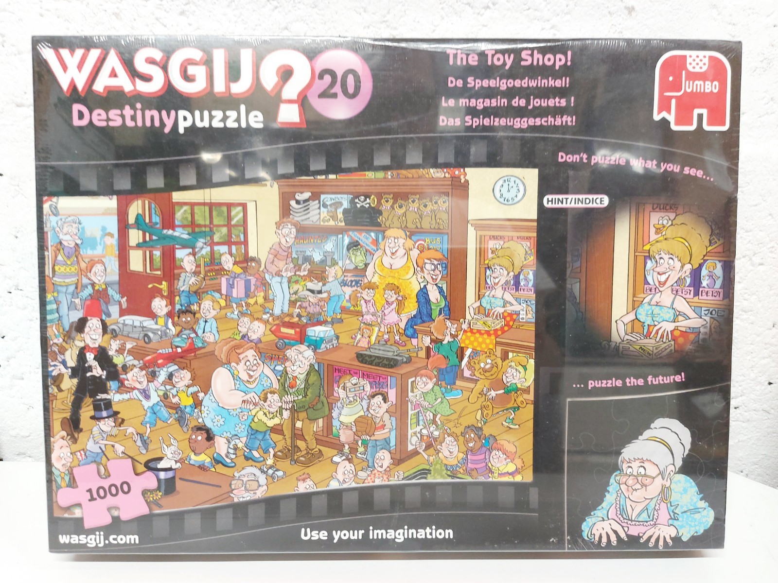 Wasgij? Destiny Puzzle The Toy Shop No. 20 1000 Piece Jigsaw Puzzle New