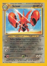 SCIZOR 29/75 RARE NEO DISCOVERY POKEMON UNLIMITED NEAR MINT on eBay