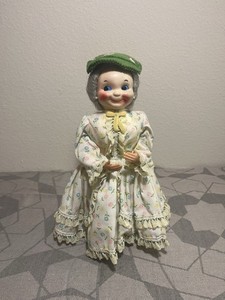Vintage Dish Soap Detergent Joy Bottle Doll Grandma Handmade Cute