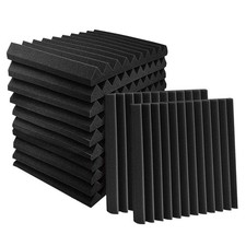 Acoustic Foam Panels Wedges 24 Pack Acoustic Panels 1 x 12 x 12inch Studio7920