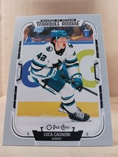 2025-26 O-Pee-Chee Hockey Luca Cagnoni # 556 MARQUEE ROOKIE