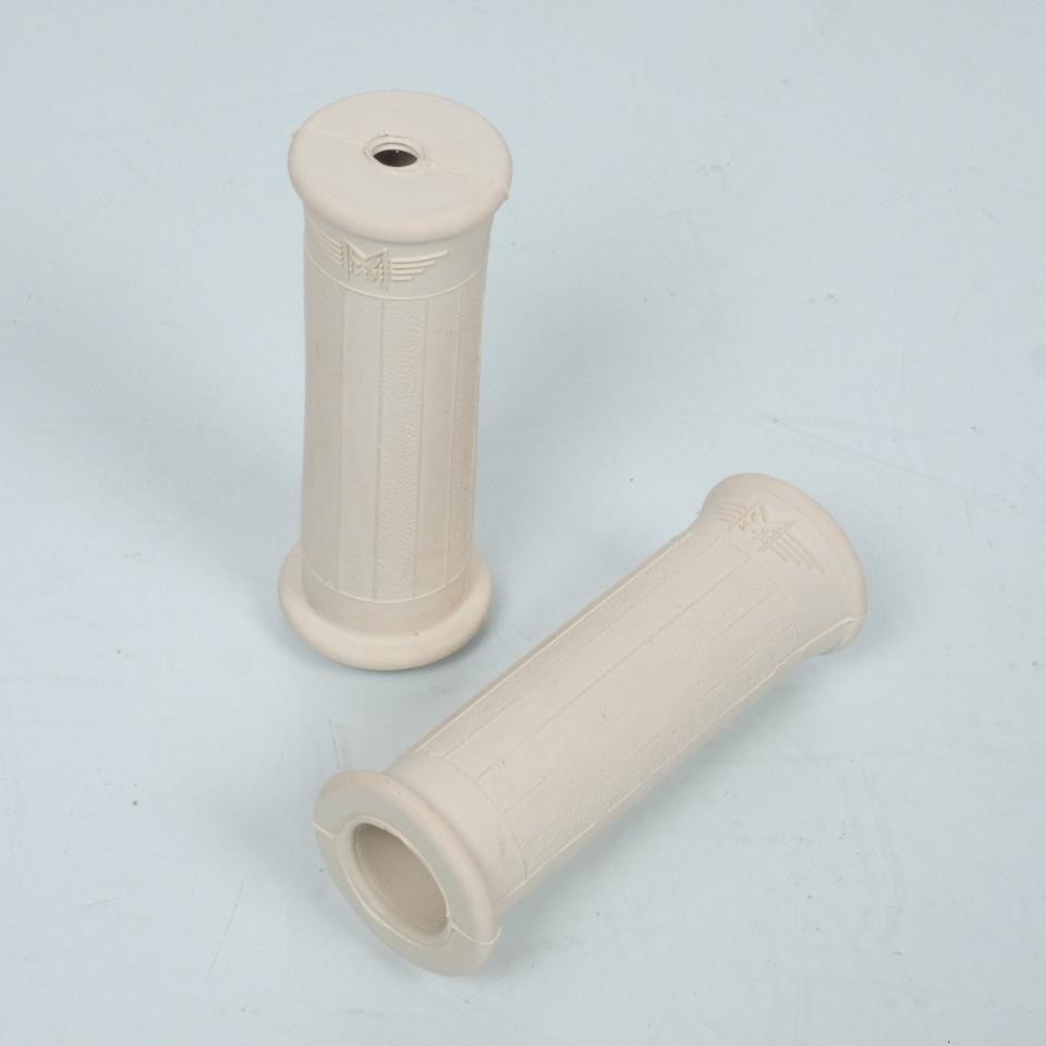 Poignée beige 100mm RSM Motobecane 50 AV3 guidon cyclomoteur vintage