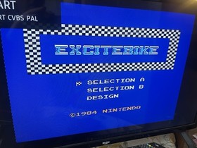 Excitebike Nintendo NES