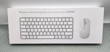 Wireless Keyboard and Mouse for MAC KM599 White