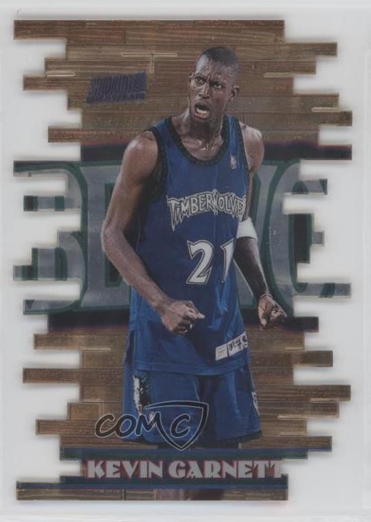 1997-98 Topps Stadium Club Triumvirate Luminous Kevin Garnett #T5B HOF px8