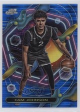 2023-24 Topps Cosmic Chrome Blue Moon Refractor 74/99 Cam Johnson #14 1fj8