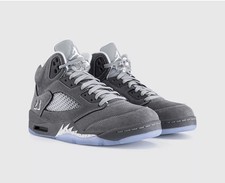 NIKE Air Jordan 5 Retro Wolf Grey 2026 UK8 US9 42,5 NUOVE CON SCATOLA DD0587-002 CONFERMATE