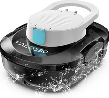 Cordless Robotic Pool Cleaner - Automatic Pool Vacuum with 120 Min Runtime, Dual