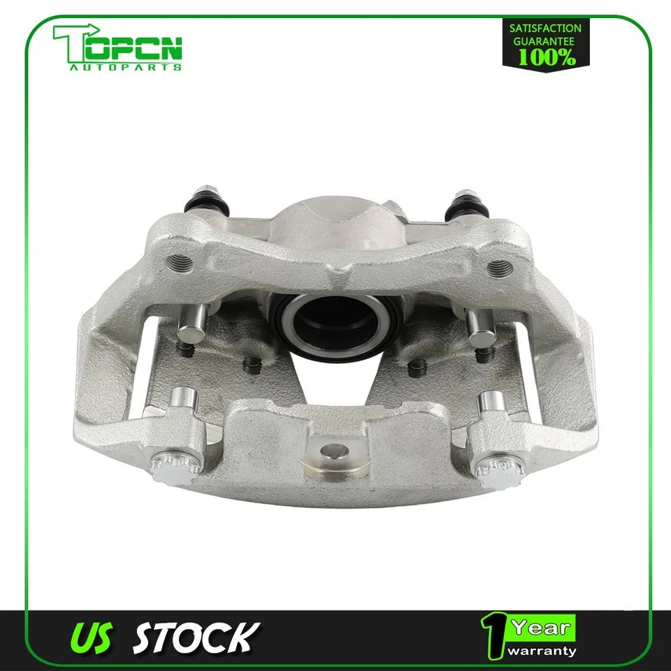 For 2009 - 2016 AUDI A4 QUATTRO Front Pair Brake Calipers w/ Bracket - Image 4 of 4