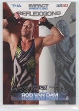 2012 TRISTAR TNA Impact Wrestling Reflexxions Silver 15/40 Rob Van Dam #10 1i9