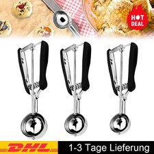 Keksportionierer Set, 3 Stück Eisportioniere...