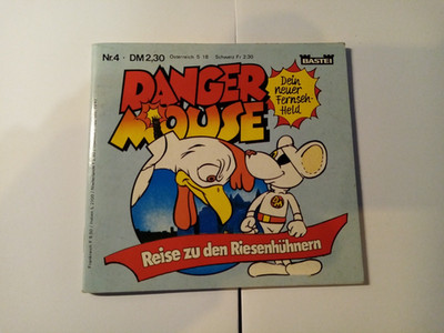 Danger Mouse  -80 er Leseheftchen## von - Bastei  Heft 4