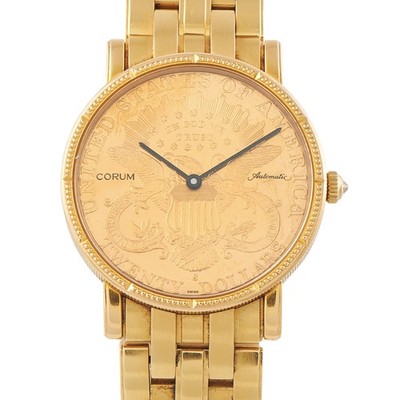 Corum Twenty Dollar Coin Yellow Gold Watch 5814556